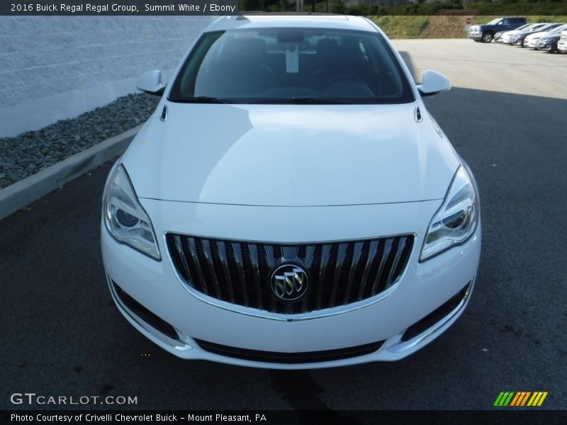 Summit White / Ebony 2016 Buick Regal Regal Group