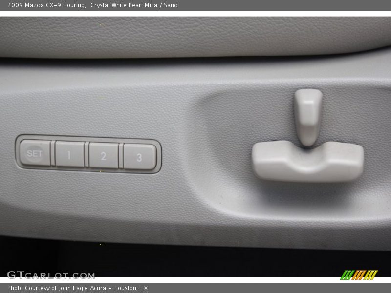 Crystal White Pearl Mica / Sand 2009 Mazda CX-9 Touring