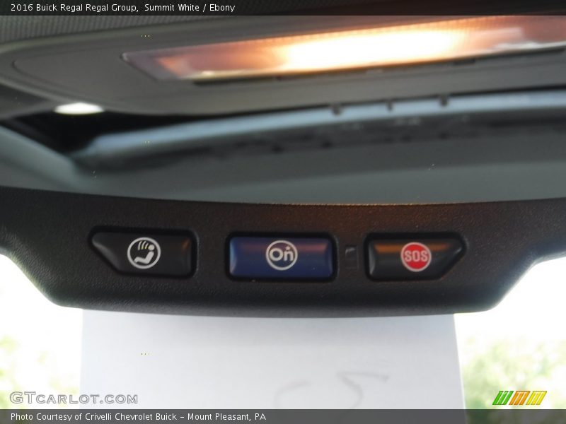 Summit White / Ebony 2016 Buick Regal Regal Group