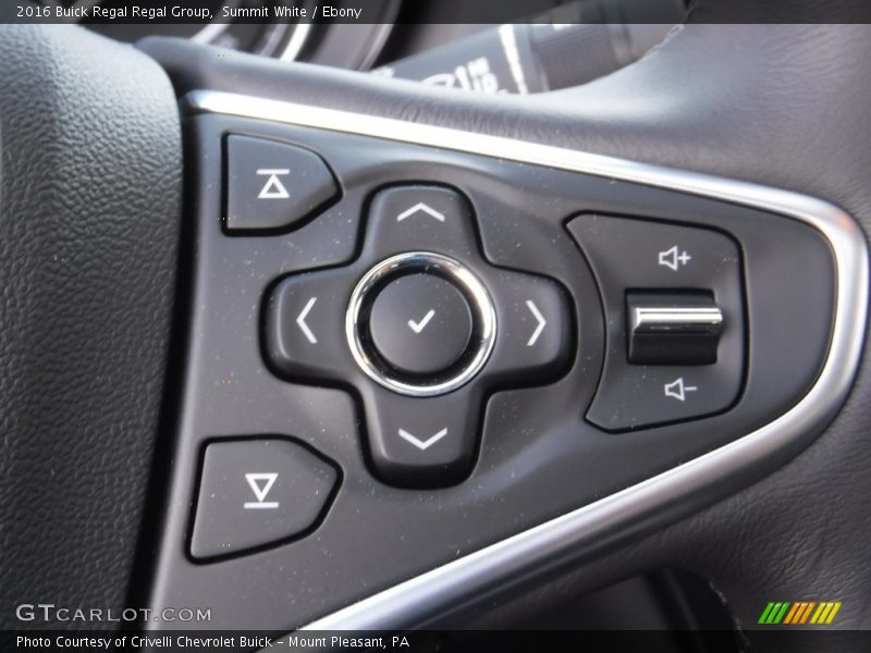 Summit White / Ebony 2016 Buick Regal Regal Group