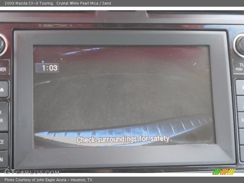 Crystal White Pearl Mica / Sand 2009 Mazda CX-9 Touring