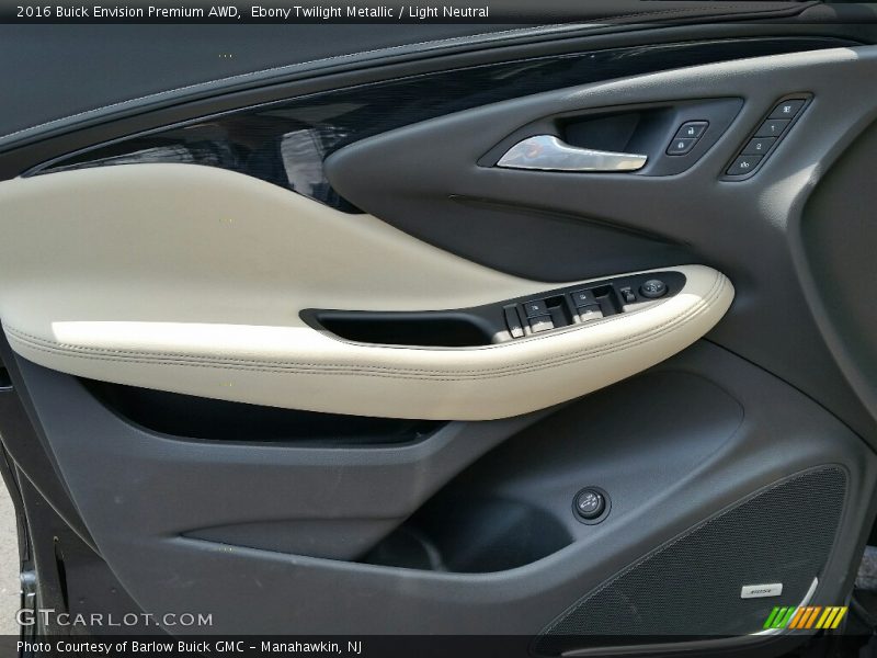 Ebony Twilight Metallic / Light Neutral 2016 Buick Envision Premium AWD