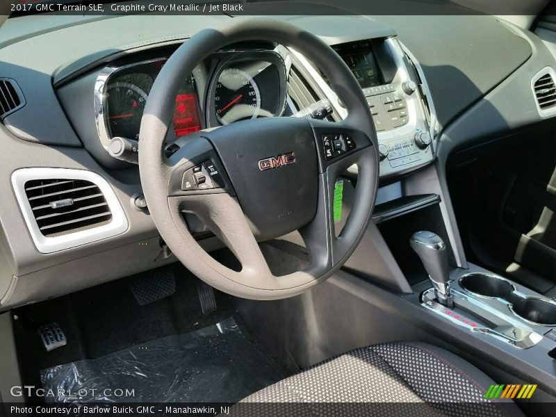 Graphite Gray Metallic / Jet Black 2017 GMC Terrain SLE