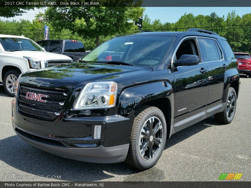 Onyx Black / Jet Black 2017 GMC Terrain SLT AWD