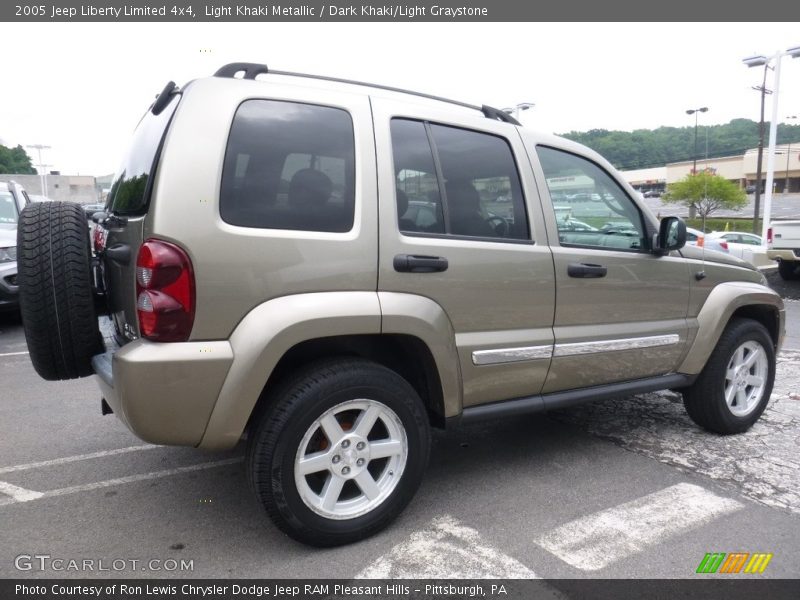 Light Khaki Metallic / Dark Khaki/Light Graystone 2005 Jeep Liberty Limited 4x4