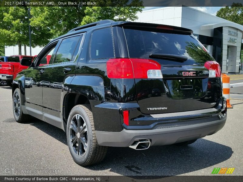 Onyx Black / Jet Black 2017 GMC Terrain SLT AWD