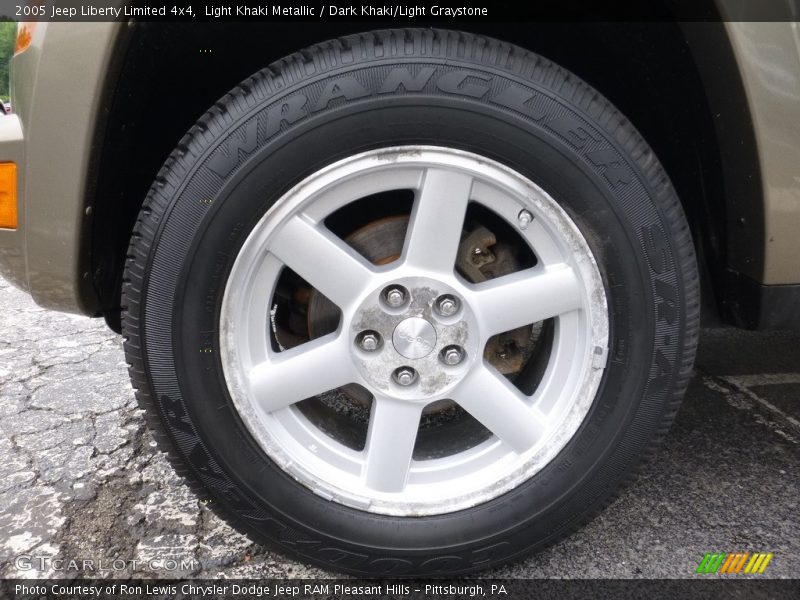Light Khaki Metallic / Dark Khaki/Light Graystone 2005 Jeep Liberty Limited 4x4