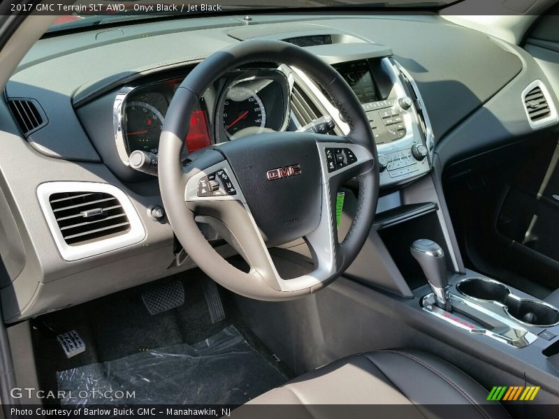Onyx Black / Jet Black 2017 GMC Terrain SLT AWD