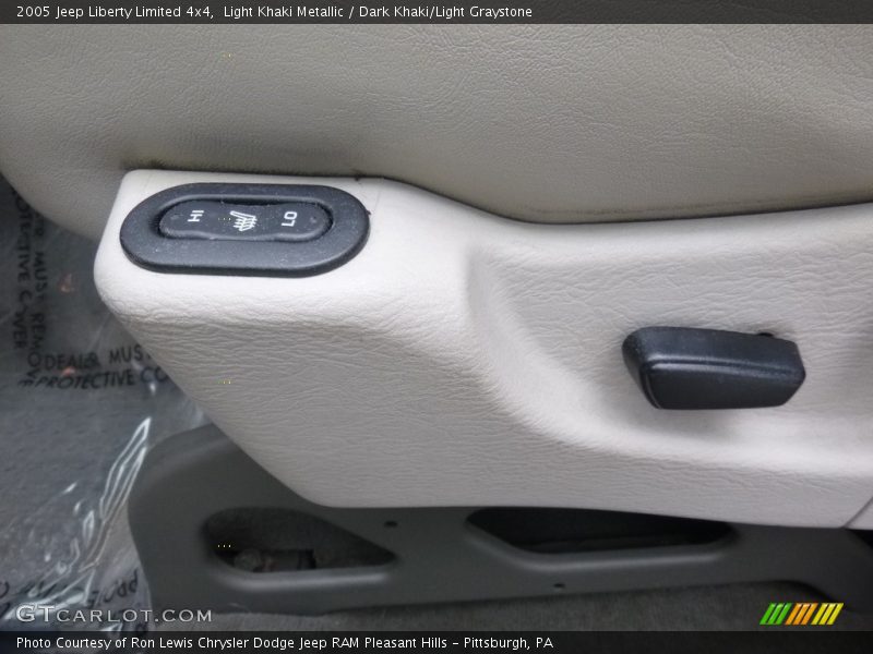 Light Khaki Metallic / Dark Khaki/Light Graystone 2005 Jeep Liberty Limited 4x4