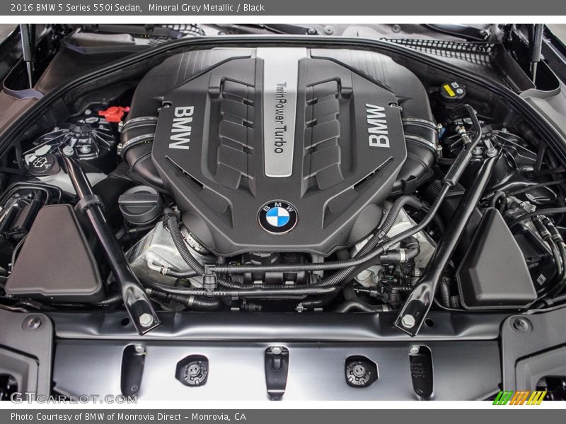  2016 5 Series 550i Sedan Engine - 4.4 Liter DI TwinPower Turbocharged DOHC 32-Valve VVT V8