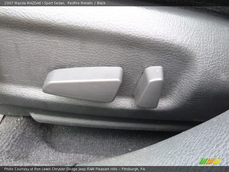 Redfire Metallic / Black 2007 Mazda MAZDA6 i Sport Sedan