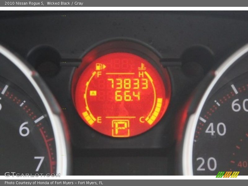 Wicked Black / Gray 2010 Nissan Rogue S