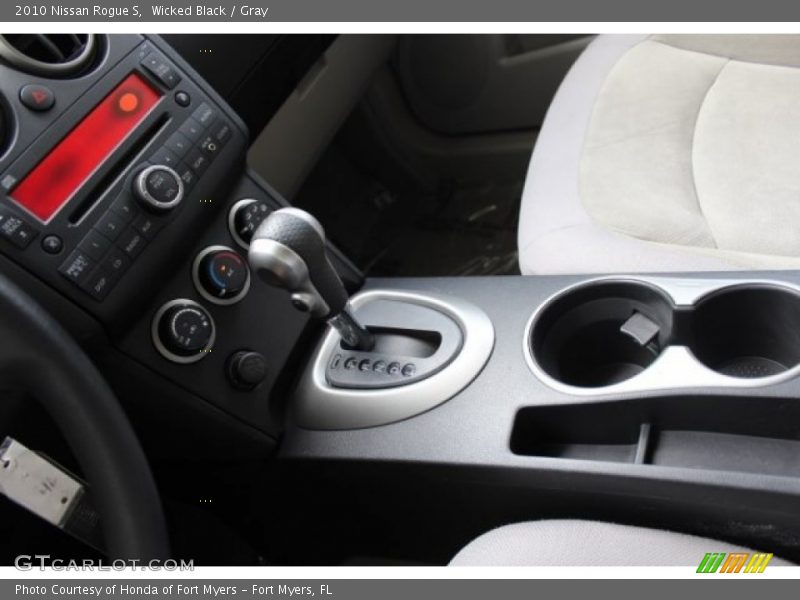 Wicked Black / Gray 2010 Nissan Rogue S