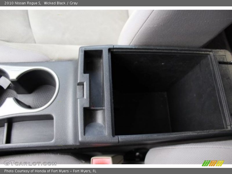 Wicked Black / Gray 2010 Nissan Rogue S