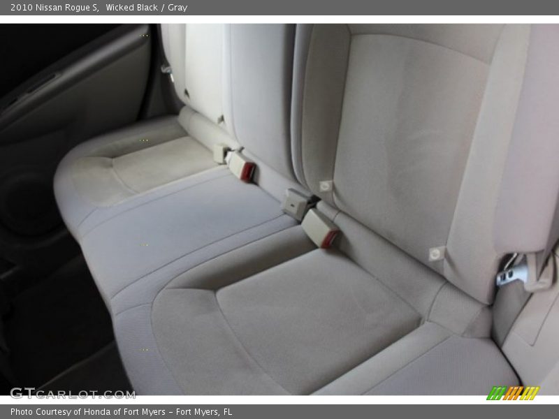 Wicked Black / Gray 2010 Nissan Rogue S
