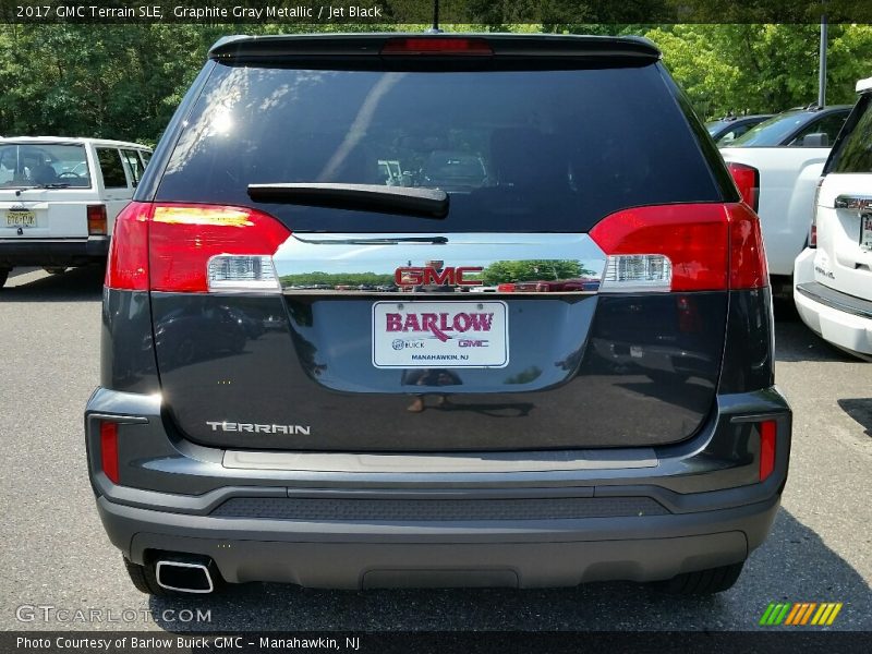 Graphite Gray Metallic / Jet Black 2017 GMC Terrain SLE