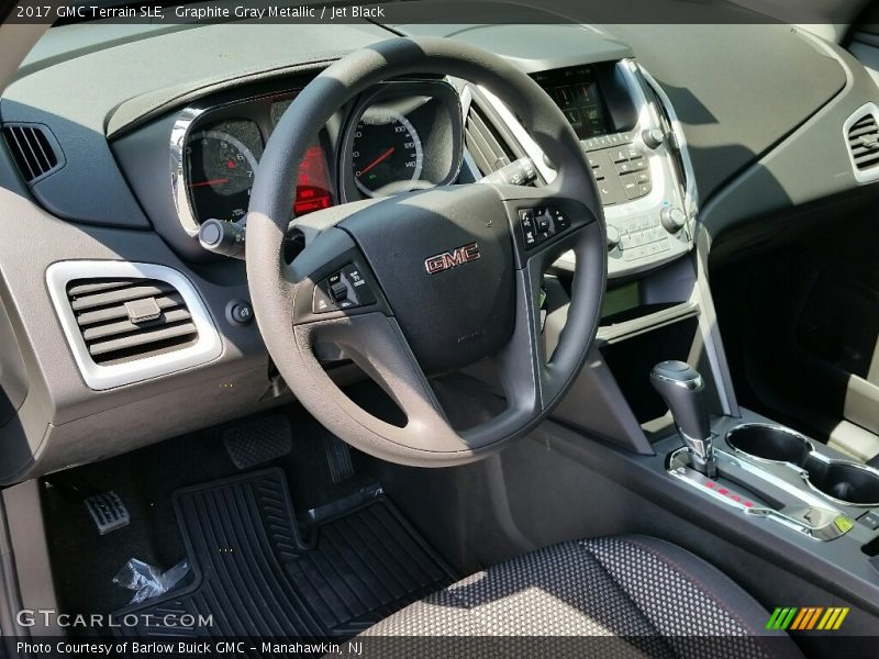 Graphite Gray Metallic / Jet Black 2017 GMC Terrain SLE