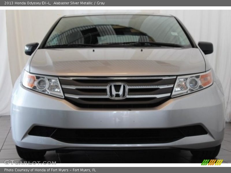Alabaster Silver Metallic / Gray 2013 Honda Odyssey EX-L