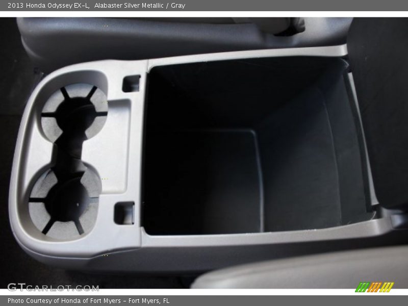Alabaster Silver Metallic / Gray 2013 Honda Odyssey EX-L