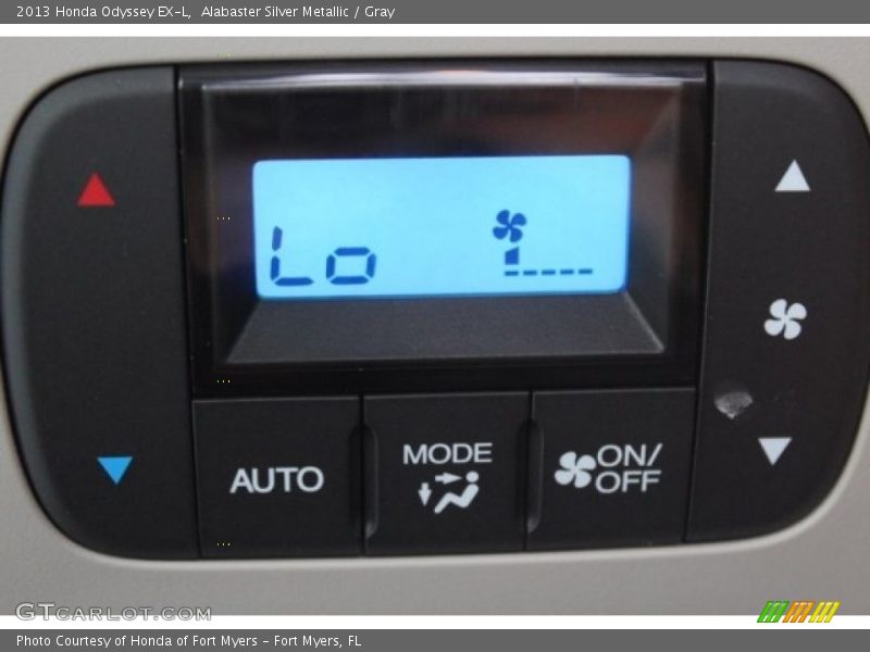 Alabaster Silver Metallic / Gray 2013 Honda Odyssey EX-L