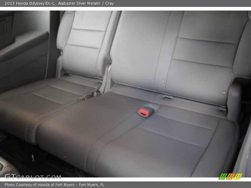 Alabaster Silver Metallic / Gray 2013 Honda Odyssey EX-L