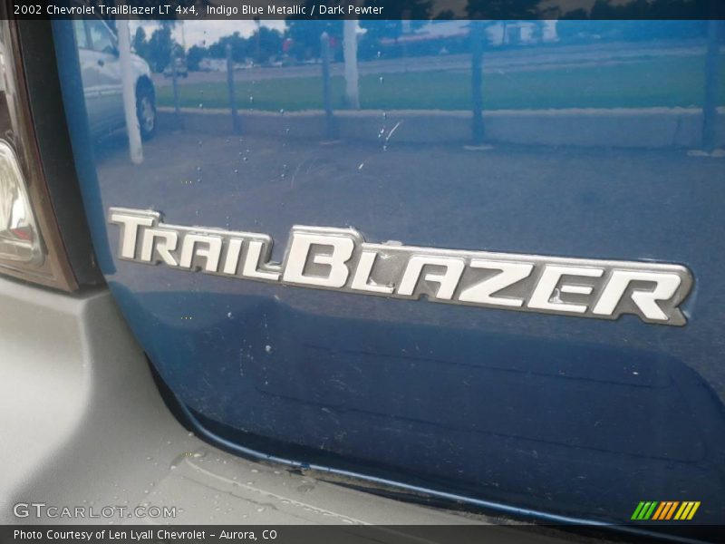 Indigo Blue Metallic / Dark Pewter 2002 Chevrolet TrailBlazer LT 4x4