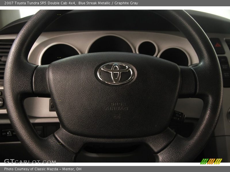 Blue Streak Metallic / Graphite Gray 2007 Toyota Tundra SR5 Double Cab 4x4
