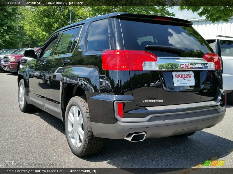 Onyx Black / Jet Black 2017 GMC Terrain SLE
