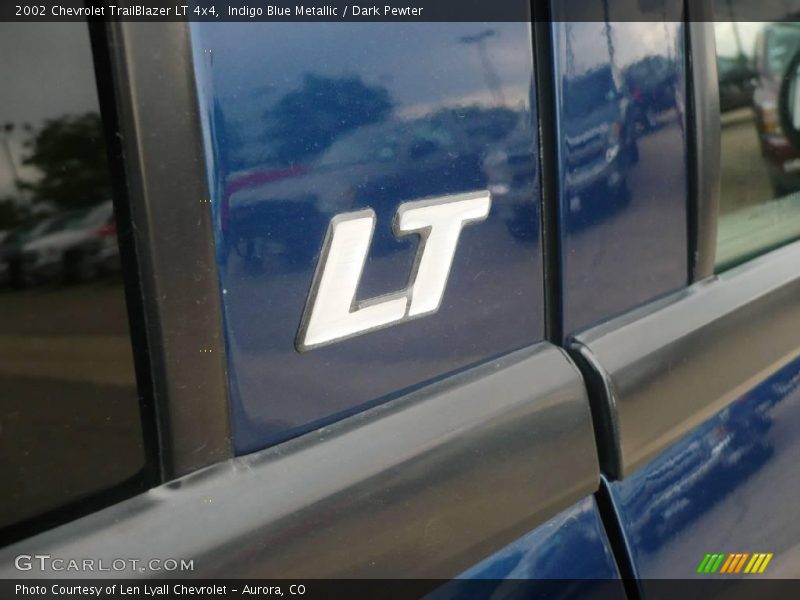Indigo Blue Metallic / Dark Pewter 2002 Chevrolet TrailBlazer LT 4x4