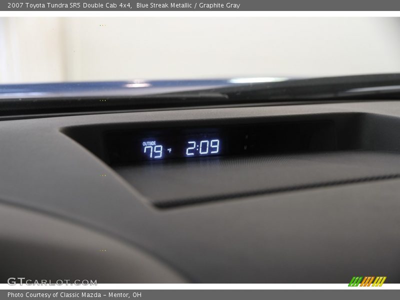 Blue Streak Metallic / Graphite Gray 2007 Toyota Tundra SR5 Double Cab 4x4