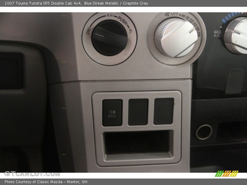 Blue Streak Metallic / Graphite Gray 2007 Toyota Tundra SR5 Double Cab 4x4