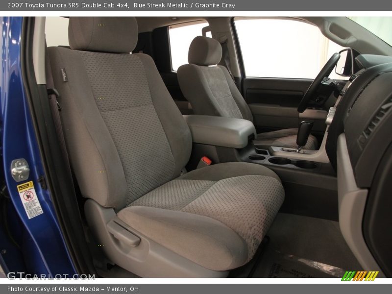 Blue Streak Metallic / Graphite Gray 2007 Toyota Tundra SR5 Double Cab 4x4