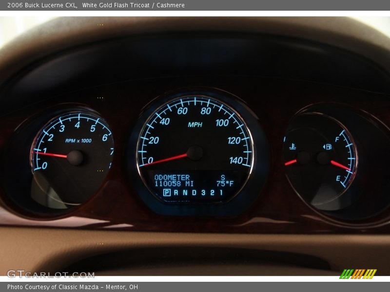 White Gold Flash Tricoat / Cashmere 2006 Buick Lucerne CXL