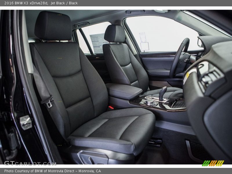 Jet Black / Black 2016 BMW X3 xDrive28d