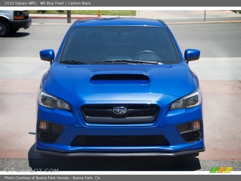 WR Blue Pearl / Carbon Black 2016 Subaru WRX
