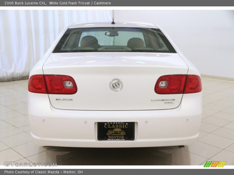 White Gold Flash Tricoat / Cashmere 2006 Buick Lucerne CXL
