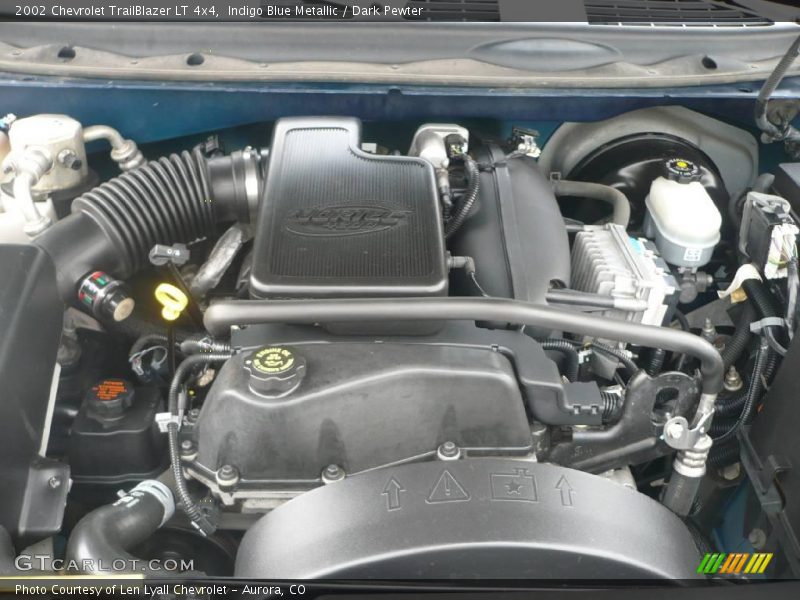 Indigo Blue Metallic / Dark Pewter 2002 Chevrolet TrailBlazer LT 4x4