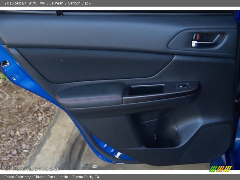 WR Blue Pearl / Carbon Black 2016 Subaru WRX