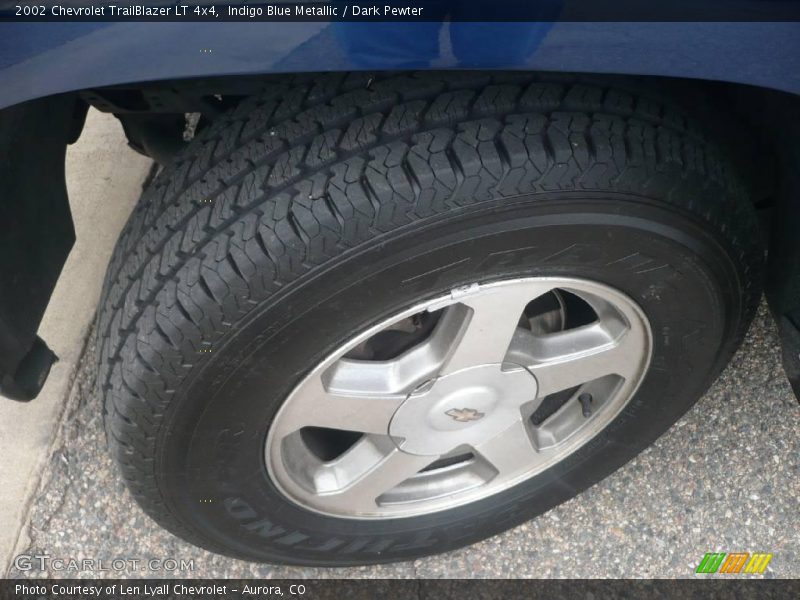 Indigo Blue Metallic / Dark Pewter 2002 Chevrolet TrailBlazer LT 4x4