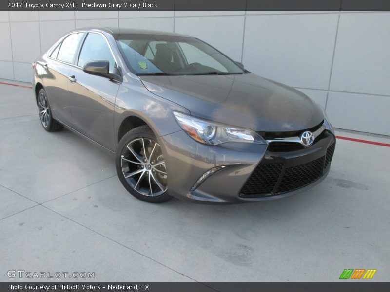 Predawn Gray Mica / Black 2017 Toyota Camry XSE