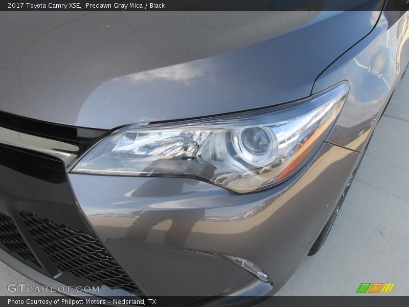 Predawn Gray Mica / Black 2017 Toyota Camry XSE