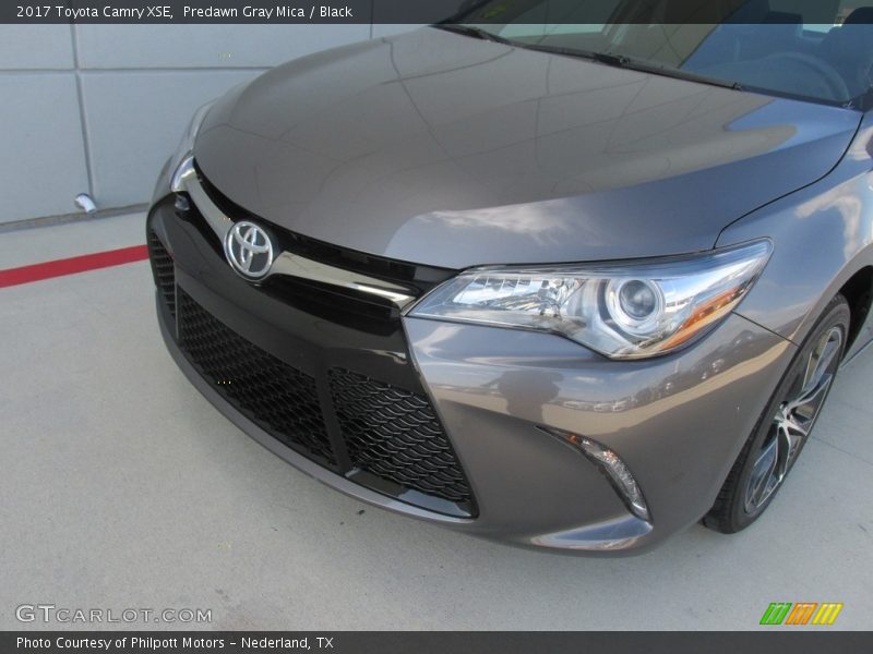 Predawn Gray Mica / Black 2017 Toyota Camry XSE