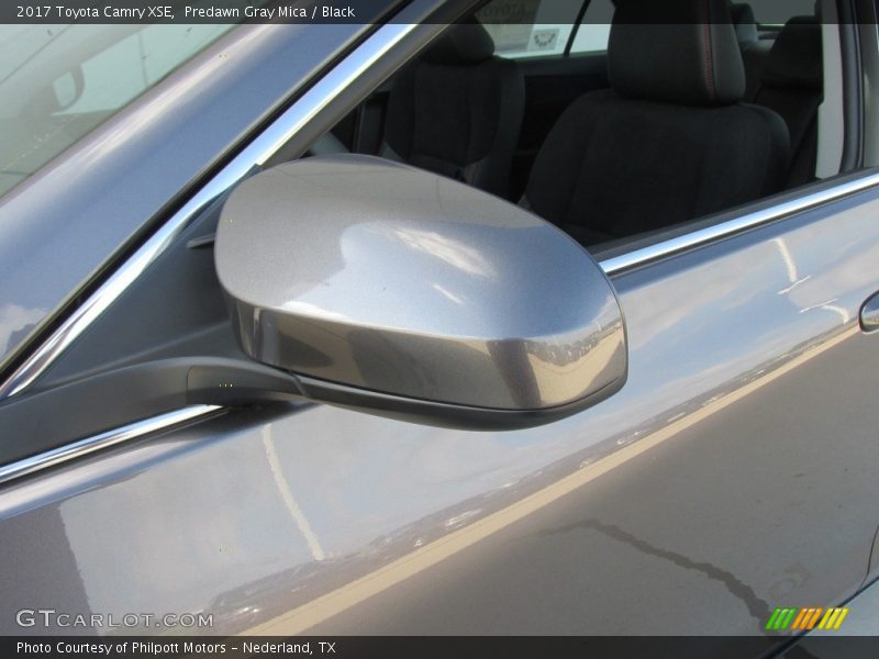 Predawn Gray Mica / Black 2017 Toyota Camry XSE