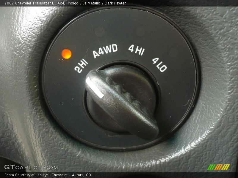 Indigo Blue Metallic / Dark Pewter 2002 Chevrolet TrailBlazer LT 4x4