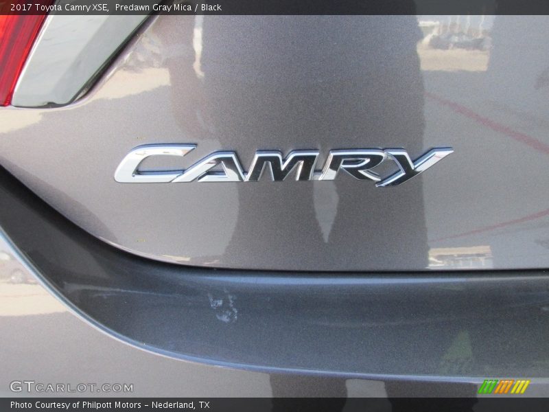 Predawn Gray Mica / Black 2017 Toyota Camry XSE