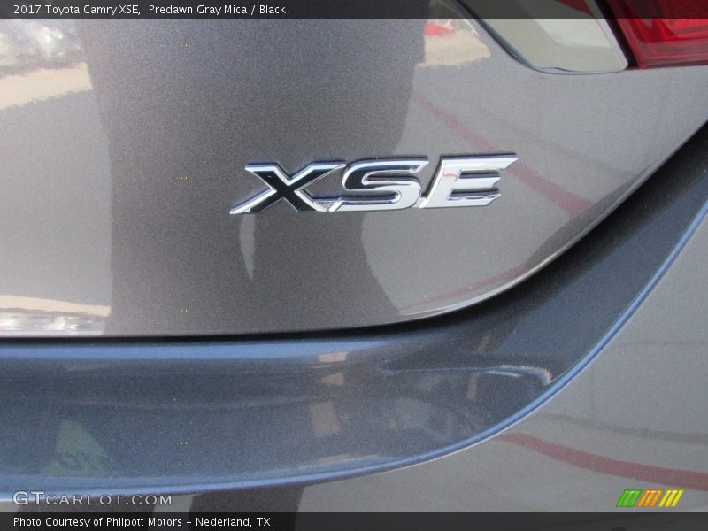 Predawn Gray Mica / Black 2017 Toyota Camry XSE