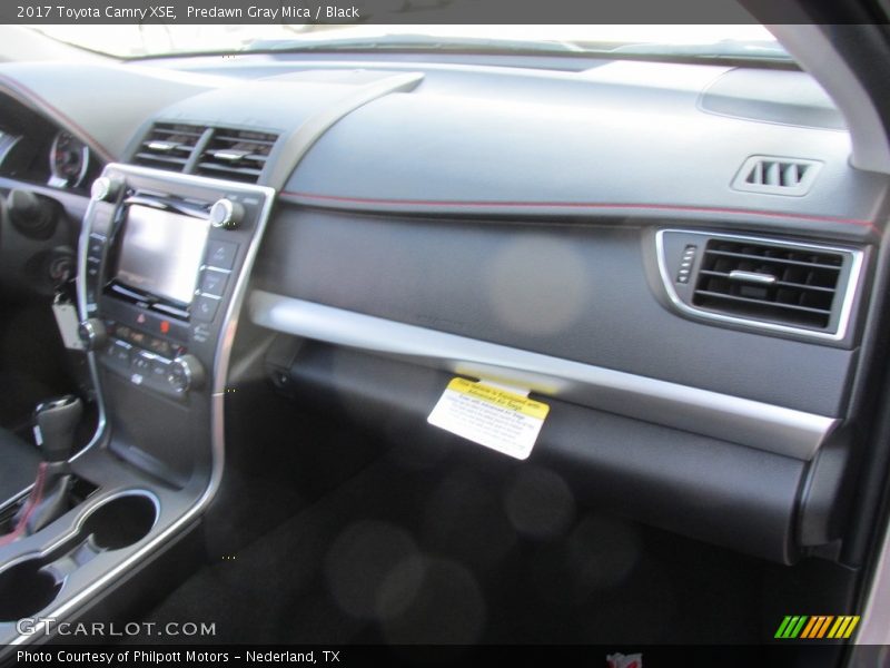Predawn Gray Mica / Black 2017 Toyota Camry XSE