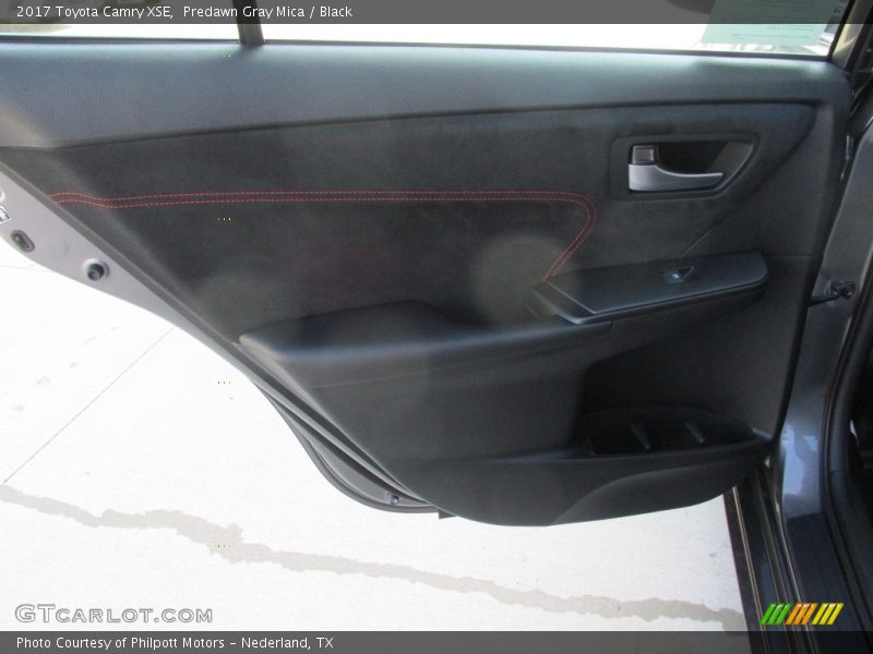 Predawn Gray Mica / Black 2017 Toyota Camry XSE