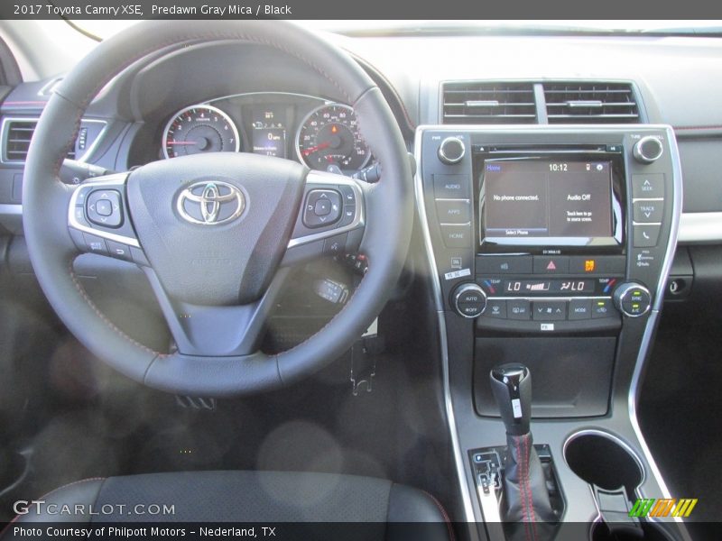Predawn Gray Mica / Black 2017 Toyota Camry XSE