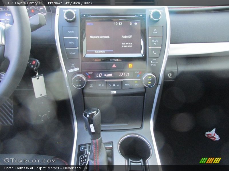 Predawn Gray Mica / Black 2017 Toyota Camry XSE